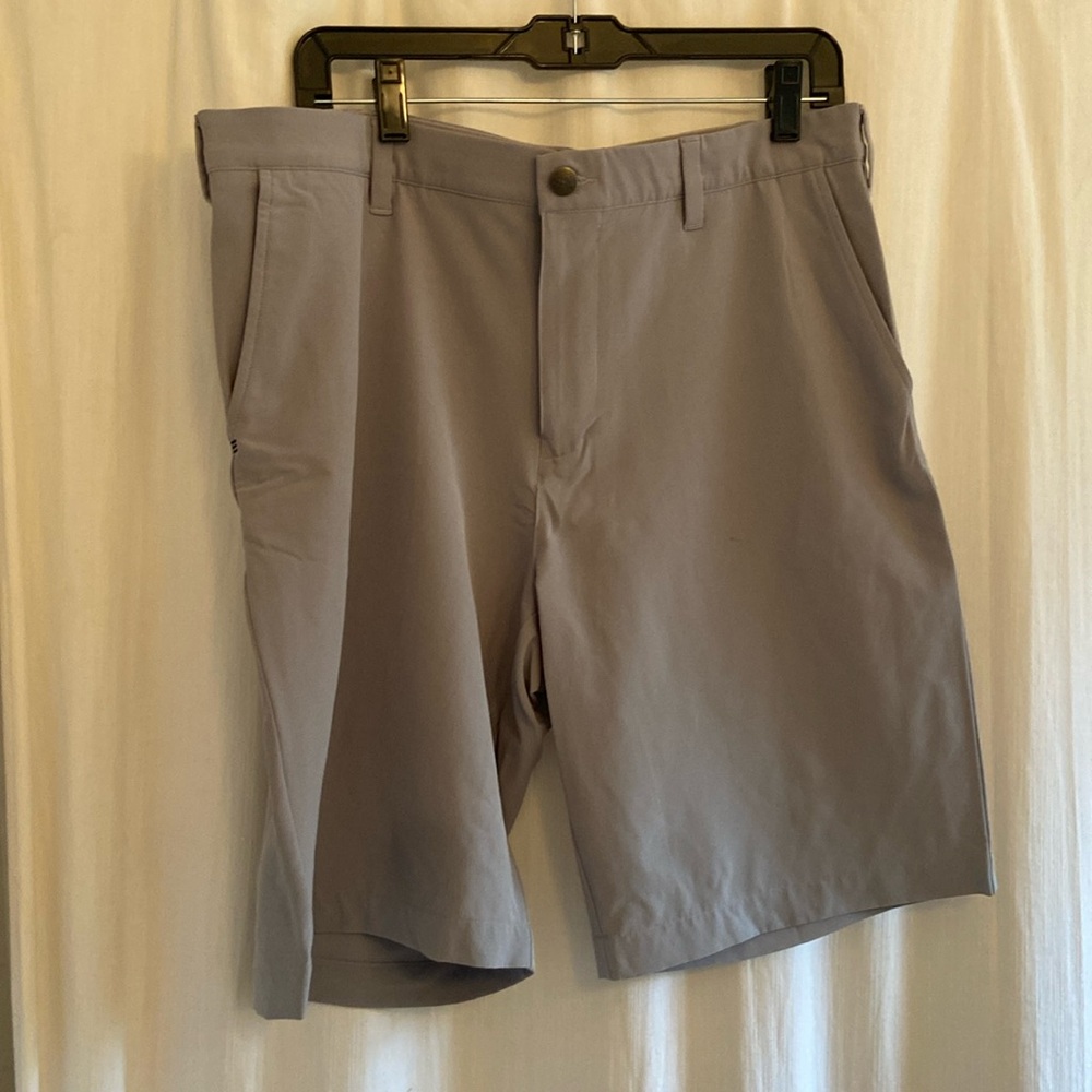 3 Adidas golf shorts. Good condition, navy, gray & khaki. Spandex blend stretchy - Picture 10 of 16